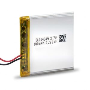 超薄型鋰電池 SL014049 3.7V 100mAh