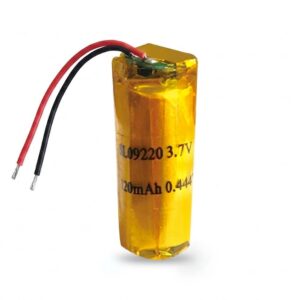 圓柱型鋰電池 SL09220 3.7V 120mAh